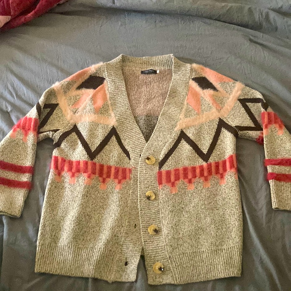 Southwest sweater cardigan.